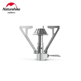 Naturehike Mini Gas Stove Outdoor Folding Portable Tent Stove Lightweight Hiking Solo Stove Fishing Picnic Camping Gas Stove